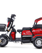 Triciclo Elettrico 1000W 48V 3 Posti Adulti - Scooter Mobilità Anziani 4 Modalità - riparo82