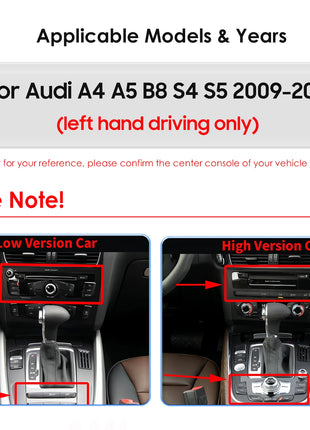 10.25"Carplay Android 13 Auto Car radio For Audi A4 A5 B8 S4 S5 2009-2016 car intelligent system Multimedia GPS Stereo Head Unit - Riparo82