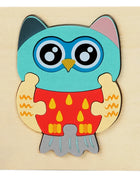 Set di puzzle in legno per bambini Montessori Giochi per bambini per bambini Giocattoli educativi e per l'intelligenza 1 2 3 4 anni - riparo82