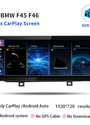 10.25 "Android 14 Car Multimedia Player For BMW F45 F46 F87 2013-2018 Radio Carplay Stereo Screen GPS Stereo Head Unit 4G Audio - Riparo82