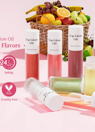 Lip Glaze Lip Oil Moisturizing Shiny Lipgloss Long lasting Makeup Lip Tint Lips Moisturizer Jelly Lipstick Oil Moisturizing Balm - Riparo82