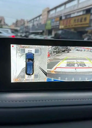 For Mazda 3 Axela 360 Panoramic System For Mazda CX-9 CX-5 CX-4 CX-7 Original Car Screen Upgrade 3D 1080P 360 Recording Cameras - Riparo82