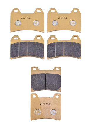 1300cc moto anteriore posteriore pastiglie freno Set per Yamaha XJR1300 5 ea1 5 ea7 Brembo calipers 320mm dischi anteriori XJR 1300 1998 1999