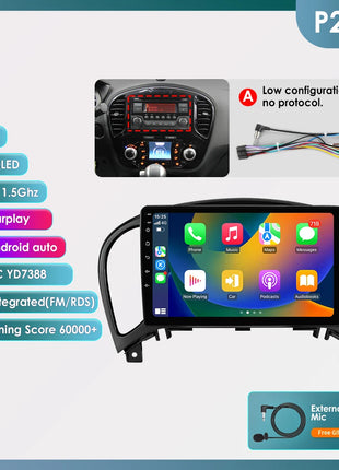Hizpo Car Radio For Nissan Juke YF15 2010 - 2014 Carplay 4G Multimedia Video Player GPS Autoradio AI Voice 2 Din Android Auto BT