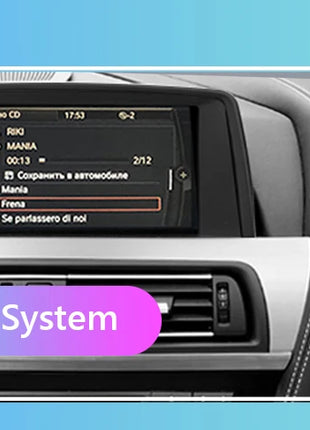 10.25 "Android 14 Wireless Carplay AutoRadio For BMW 6 Series F06 F12 F13 CIC NBT Radio Multimedia Audio GPS Screen Stereo 4GDSP - Riparo82