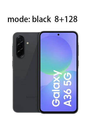Samsung galaxy a36 5g - 8gb + 128gb 50mp fotocamera 6.7" schermo Samsung portafoglio sottile vetro posteriore batteria 5000mah IP67