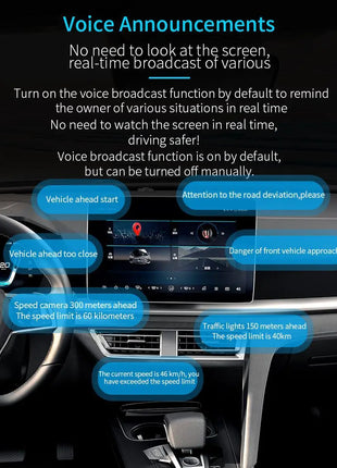 Car Dash Cam DVR Full HD 1080P Camera Intelligence ADAS Assistant Driving Auto Digital Video Recorder Android Multimedia DVRs U3 - Riparo82