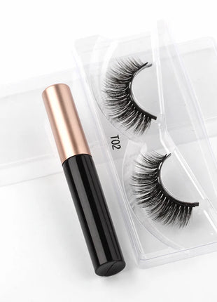 1 Pair Magnetic Eyelashes Wispy 3D Mink Lashes Natural Long Faux Cilios Eyelash Extension Handmade False Eyelashes Makeup Tools