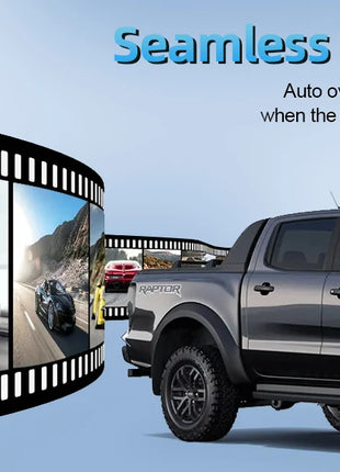 Ultra HD 4K Car Front Dash Cam Mini WIFI DVR Black Box Room With 24H Parking Monitor Night Vision,GPS/Rear View Camera Optional - Riparo82
