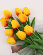 1/5/10/15PCS Tulips Artificial Flowers Real Touch Flowers Tulip Bouquet Decor Fake Tulips Flower for Home Wedding Decorations
