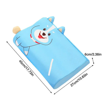 Toddler Pillow for Sleeping Ergonomic Memory Foam Bed Pillow Breathable Nap Time Pillows soft Skin-Friendly Travel Cushion