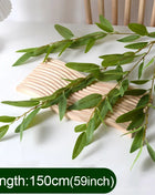 Artificial Fern Plant Branches Real Touch Elegant Greenery Fern Grass Touch Artificial Grass Elegant Fake Plants Wedding Deco