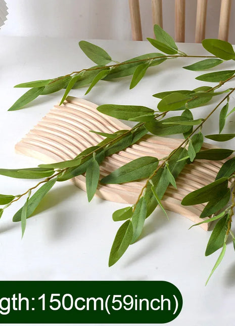 Artificial Fern Plant Branches Real Touch Elegant Greenery Fern Grass Touch Artificial Grass Elegant Fake Plants Wedding Deco