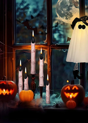 Halloween LED Light Up Witch Ghost for Halloween Party Home Indoor Outdoor Yard Decoration Scary Hanging Ornaments Gift - Riparo82