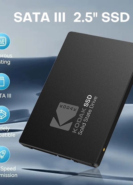 Kodak X120 PRO SSD Drive HDD 2.5 Disco rigido SSD 1TB 512GB 128GB 256GB HD SATA Disco rigido interno per computer portatile