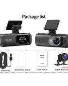Dash Cam Front and Rear 2.4G WiFi 4K+1080P and 1.47