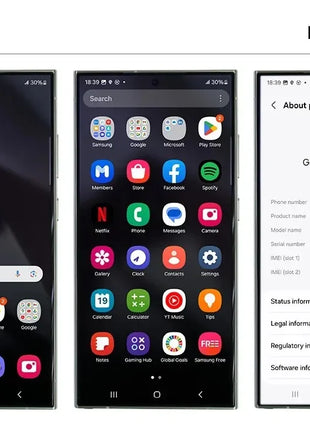 Samsung Galaxy S24 Ultra 5G ricondizionato 6,8" dinamico LTPO AMOLED ROM 256/512 GB RAM 12 GB Snapdragon NFC telefono cellulare AI originale - riparo82