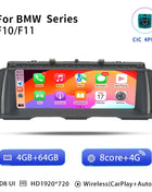 Uckazy 8 Core Wireless Carplay AutoRadio Android 14 For BMW 5 Series F10 F11 2010-2016 CIC NBT Car Multimedia Screen Player GPS Navigation Stereo Carplay Audio - Riparo82