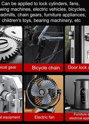 Sewing Machine Oil 30ml Non-Staining Lock Lubricating Oil All-Purpose Lube Grease For Bearing Machinery Chain Gears Sewing - Riparo82