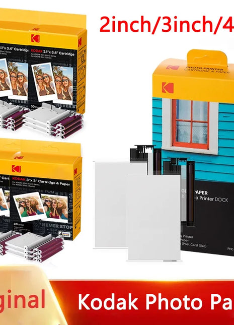 Kodak 2/3/4 pollici Carta Fotografica Stampante Carta Fotografica Per C210R/C300R/PD460 Stampante Minishot Stampante Del Telefono Mobile Nastro Speciale