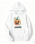 Halloween Name  Pumpkin Face Cute Ghost Family  Spooky Season Matching Funny Skull Unisex Essentials Trend Hoodie Neutral Hoody - Riparo82