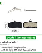 10 paia di pastiglie freno idrauliche per bicicletta per SHIMANO G01S M9000 Saint BR-M810 M820 M375 M445 Magura MT5 pastiglie freno a disco in resina organica