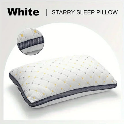 Hotel Pillows Bedroom Beds Sleep Cervical Pillows Middle-High Thickened Pillow Core Machine Washable and Sleep Aid Body Pillow