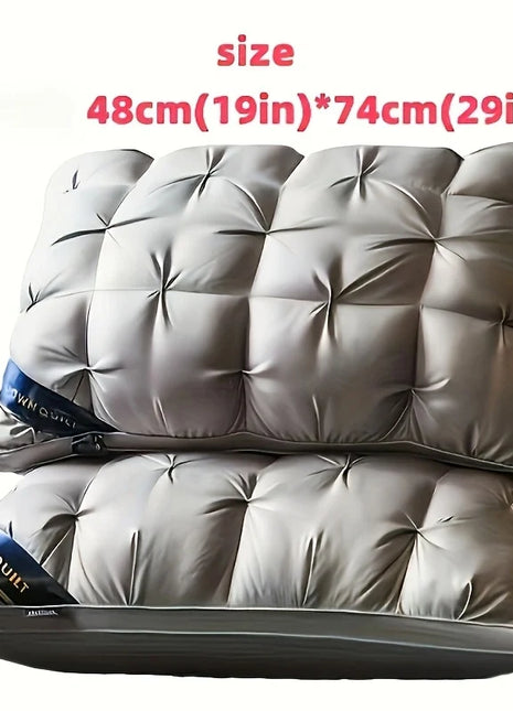 1/2PCS Pillow Luxury Quality 5-star Hotel Home, 600-700 grams, 19x29 inches - Deep Sleep Neck Support, Sleep Pillow - Riparo82