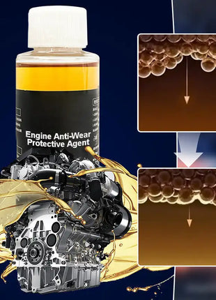 Car Engine Cylinder Repair Agent Diesel Gasoline Additive Oil Engine Protection Noise Reduction Anti-Wear Repair Lubricating Oil - Riparo82