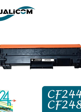 Qualicom 48A 44A CF248A CF244A Compatible TONER Cartridge for HP LaserJet Pro M15a M15w M16a M16w MFP M28a M28w M29w M29A - Riparo82