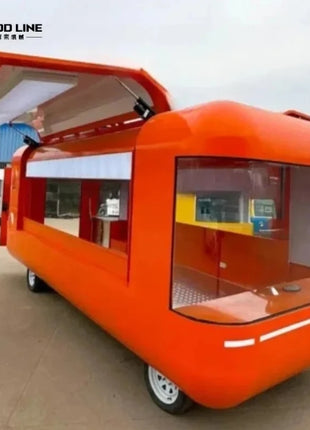 Heavy Duty Customized Street Mobile Food Truck Trailer for Street Vending Ice Cream Pizza Bbq Food Trailer with Warranty - Riparo82