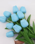 1/5/10/15PCS Tulips Artificial Flowers Real Touch Flowers Tulip Bouquet Decor Fake Tulips Flower for Home Wedding Decorations