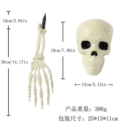 Halloween Decoration Skull Skeleton Horror Artificial Arm Outdoor Yard/garden Decorations Ghostface Hallowen Day of The Dead