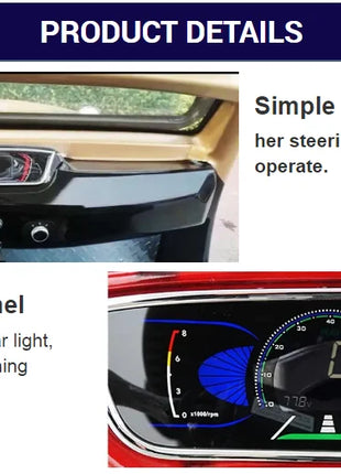 Factory direct sales of electric sightseeing cars, classic vintage cars, golf carts, modern luxury vintage cars - Riparo82