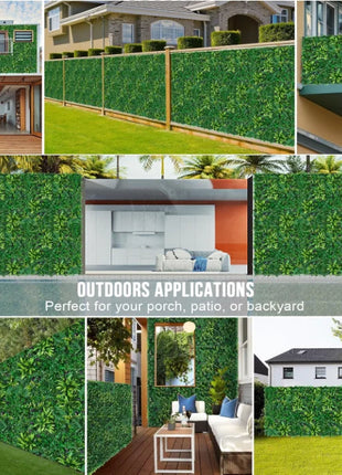 Artificial Plants Grass Wall Panel Boxwood Hedge for Indoor Outdoor Home Garden Vertical Decoration Fake Plant Grass Wedding