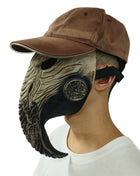 Gothic Black Death Plague Doctor Mask Halloween Party Cosplay Steampunk Bird Beak Mask Scary Costume Long Nose Crow Beak Masks - Riparo82