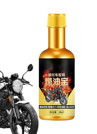 Motorcycle Engine Oil Additive Motorcycle Engine Carbon Cleaner 60ml Petrol Saving Treasure Carbon Remover Agent Engine Flush - Riparo82