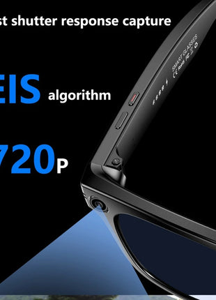 Xiaomi AI Smart Glasses with Camera Sunglasses Mini Camera Video Recorder Wireless Bluetooth Call Anti-blue Glasses for Man Wome - Riparo82