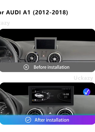 10.25 "Android 14 Wireless Carplay Multimedia For AUDI A1 2012-2018 Car Radio Video GPS Navigation Stereo Screen Head Unit 4G - Riparo82