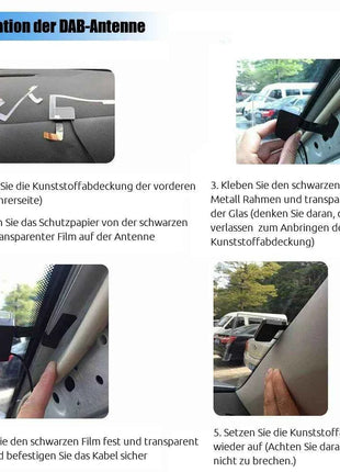 ESSSGOO 8-Core 360° Rotating Touchscreen Android 14 6+128G Wireless Apple Carplay Car Stereo 1 DIN GPS Navi 4G WiFi AM FM BT RDS