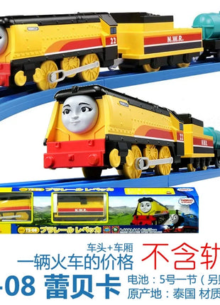 Originale Takara Tomy Tomica Thomas & Friends Treno Auto ferroviaria elettrica Golden Percy Henry Rebacca Edward Giocattolo per il regalo di compleanno del ragazzo - riparo82