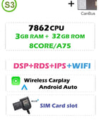 12G+256G Carplay Auto Android 13.0 4G LTE IPS Car DVD Player GPS WIFI BT RDS Radio For Toyota Auris E150 Corolla Levin 2006-2012 - Riparo82