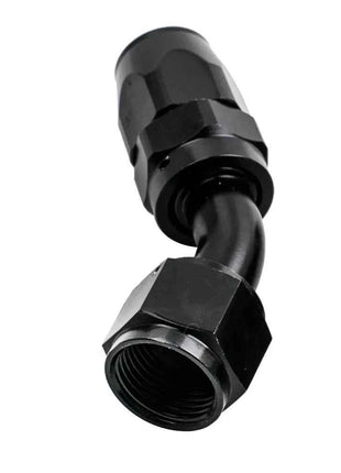 10AN AN10 12FT Nylon Braided Fuel hose Line + Black Swivel Fitting Hose End Kits