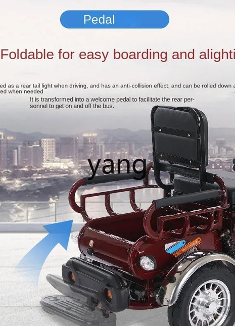 L'm'm electric tricycle new small pickup scooter battery car - Riparo82