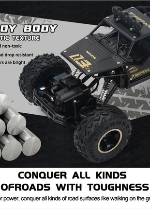 ZWN 1:16 4WD RC Auto 2.4G Radio Auto telecomandate Buggy ricaricabile 4x4 Camion telecomandati fuoristrada Ragazzi Giocattoli per i regali dei bambini