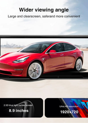 CATRONICS 8.9 Inch Head Up Display for Tesla Model 3 Y 2017-2026 Highland Juniper Dashboard Smart Carplay Support OTA Update - Riparo82