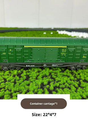 Locomotiva ferroviaria classica Accessori per treni a vapore retrò Carrozza Paletta Pista del treno Giocattoli per bambini per ragazzo - riparo82