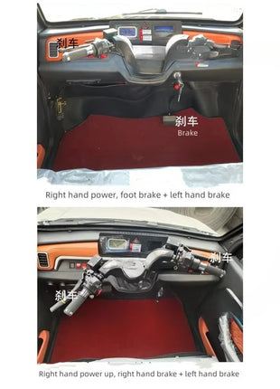 High-quality ecological vehicle RHD new energy 4-wheel electric vehicle 72v 1500W adult seat - Riparo82