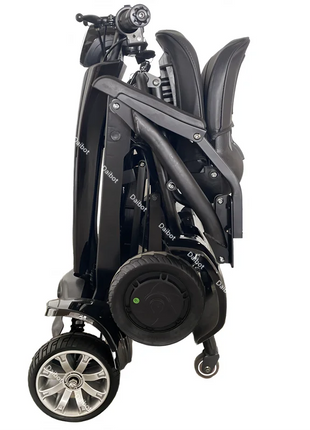 4 Wheel Automatic Foldable Electric Scooter For Adults With Seat 500W 36V Mobility Scooters For Seniors Removable Battery - Riparo82