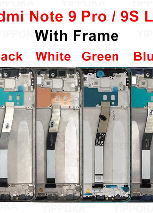 LCD di grado OEM per Xiaomi Redmi Note 9 Display M2003J15SC LCD Touch Screen per Redmi Note 9S 9Pro M2003J6B2G LCD Digitizer - riparo82